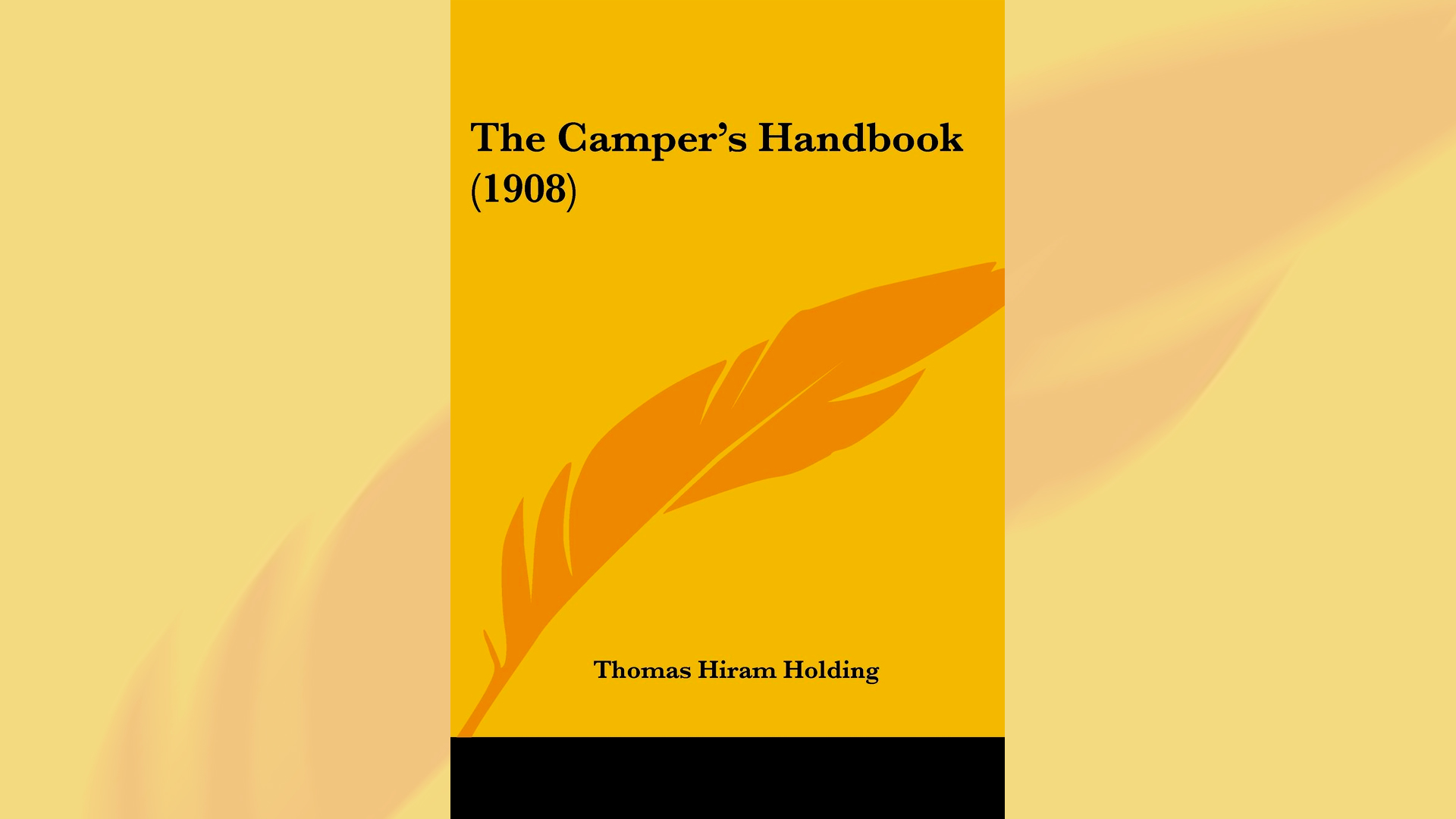 Imagem da capa do livro The Camper's Handbook, do Autor Thomas Hiram Holding