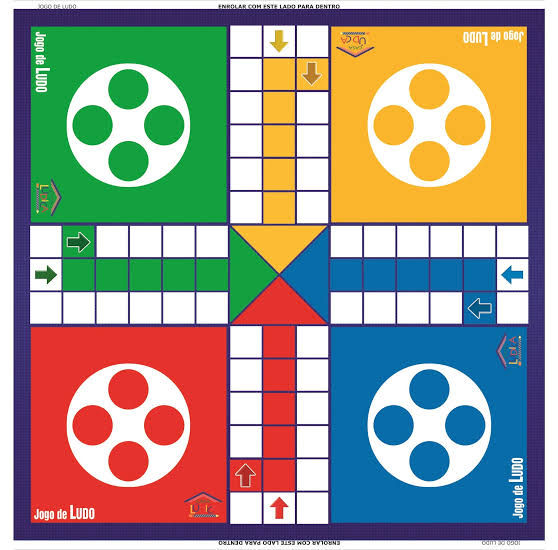 Como fazer jogo de tabuleiro Ludo/jogo para quarentena / 